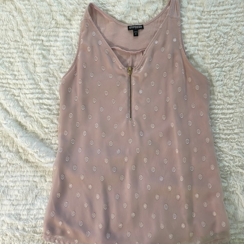 Express | polka dot tank